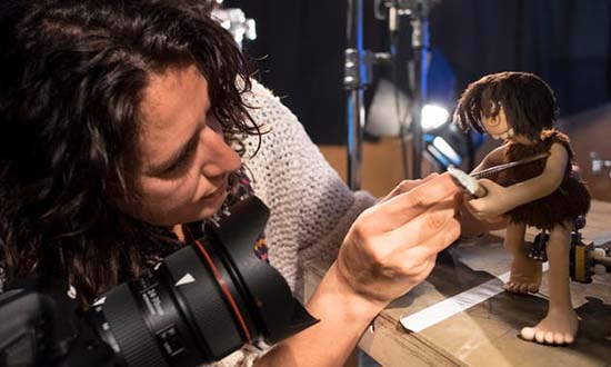 Aardman Animator Works Early Man
