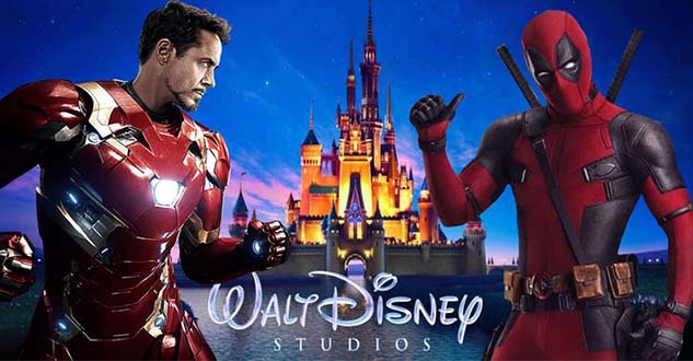 Disney Fox Iron Man Deadpool