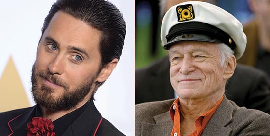 Jared Leto Hugh Hefner
