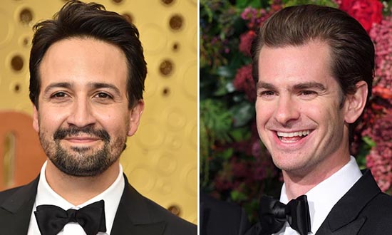 andrew garfield lin manuel miranda