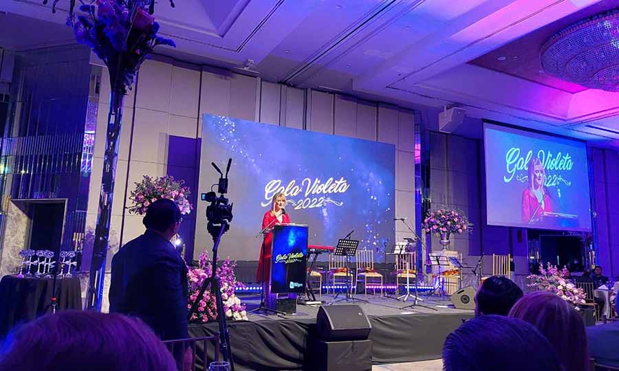 guayafest gala violeta