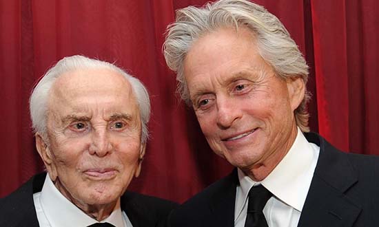 kirk douglas michael douglas old