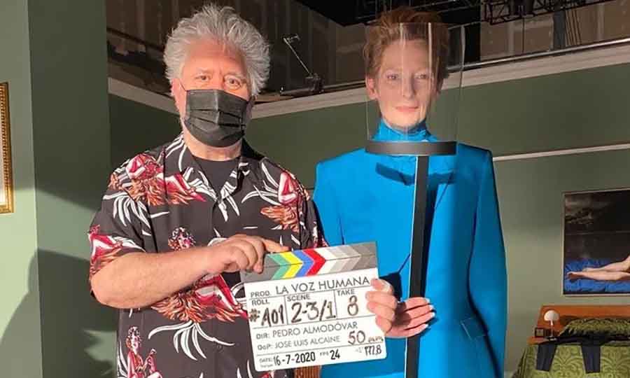 la voz humana pedro almodovar tild swinton