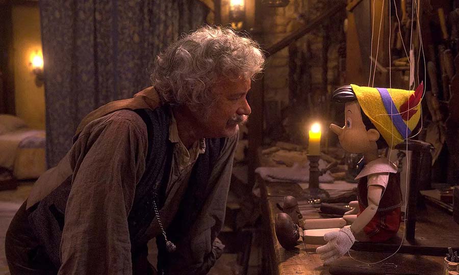 pinocchio tom hanks disney plus